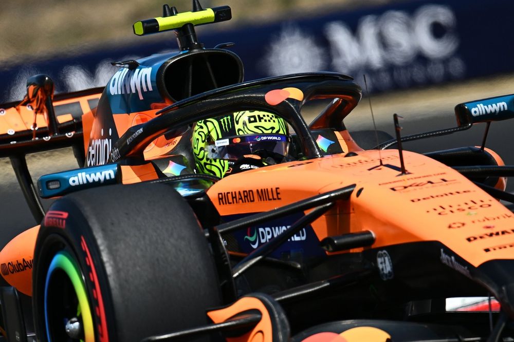 McLaren has used Mercedes power units since 2021