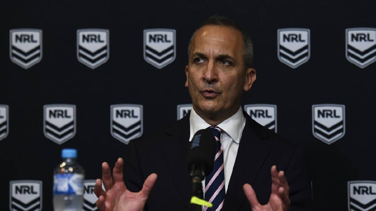 Andrew Abdo was at the heart of the push for rugby league globalisation. (Dean Sewell/AAP PHOTOS)