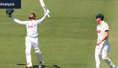 Australia taught a Test batting lesson by a side who refuse to beat themselves