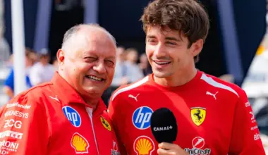 Charles Leclerc weighs in after Toto Wolff comment sparks Vasseur anger