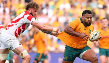Taniela Tupou form: How the Wallabies star’s move to France and simplified game plan fueled a historic two-try performance