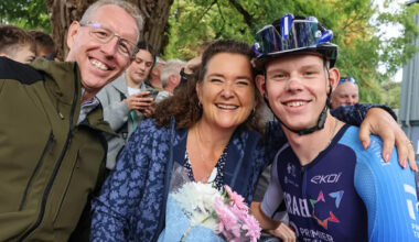 "My heart breaks, but please remember my son": Parents of deceased 19-year-old cycling prospect pay tearful tribute... "Tragic collision with a vehicle during bicycle race"