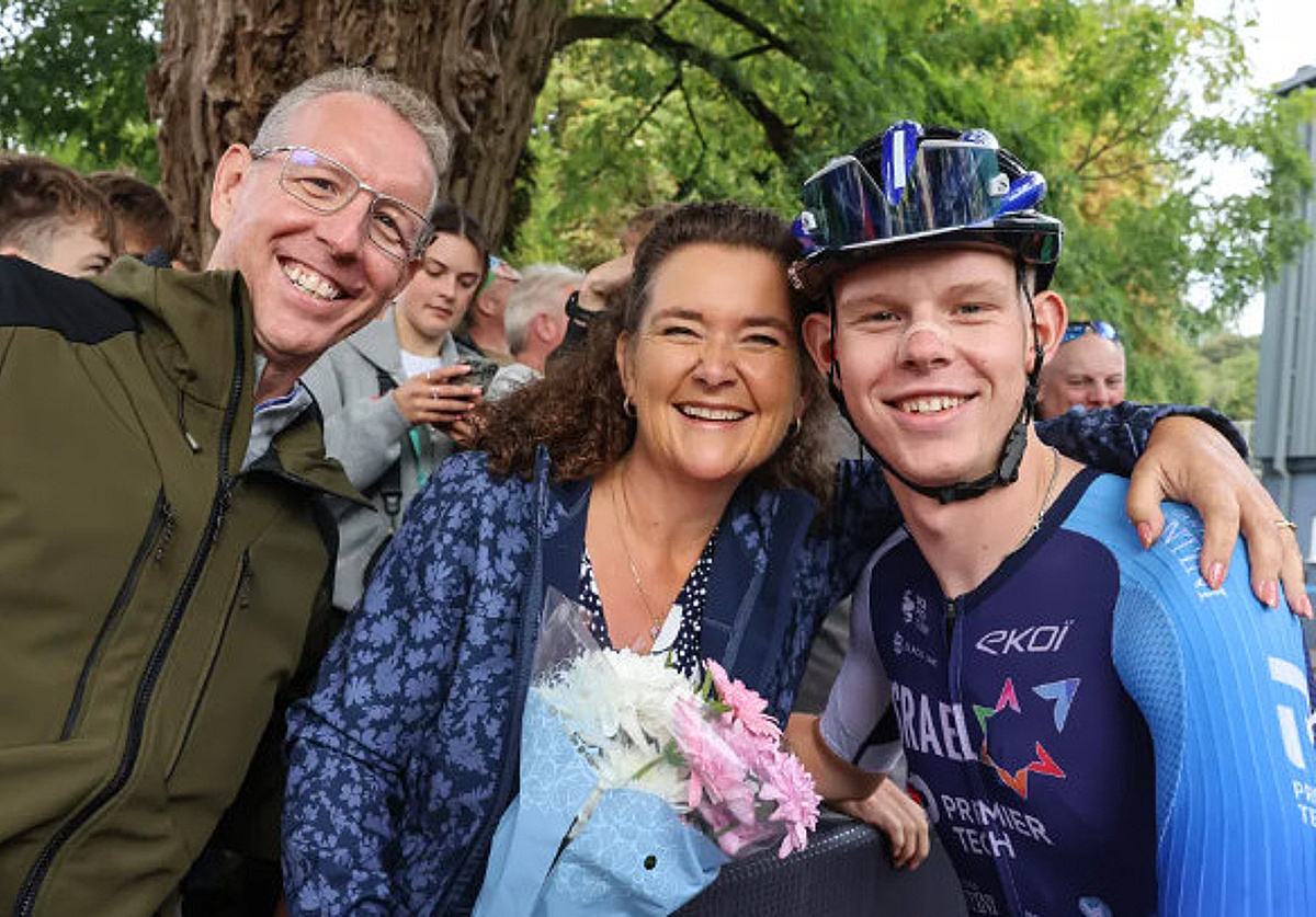 "My heart breaks, but please remember my son": Parents of deceased 19-year-old cycling prospect pay tearful tribute... "Tragic collision with a vehicle during bicycle race"