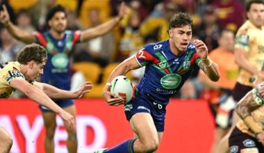 Chanel Harris-Tavita, Warriors, NRL season 2026, Round 25, Broncos v Warriors