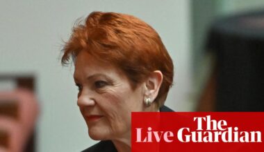 Australia politics live: One Nation files three years of overdue financial returns hours before deadline | Australia news