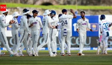 Rishabh Pant’s 100th six, Manav Suthar’s double strike put India on brink of Galle victory | Cricket News