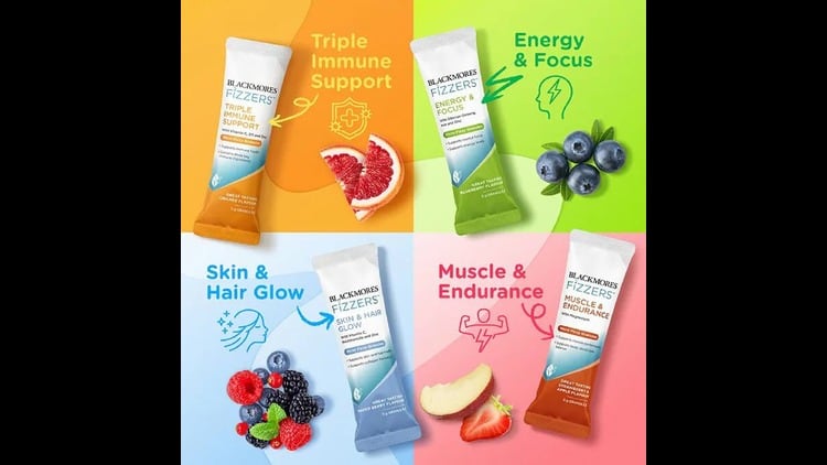 FiZZERS is a new range of products recently launched by Blackmores in Singapore and is specially targeted at younger consumers.