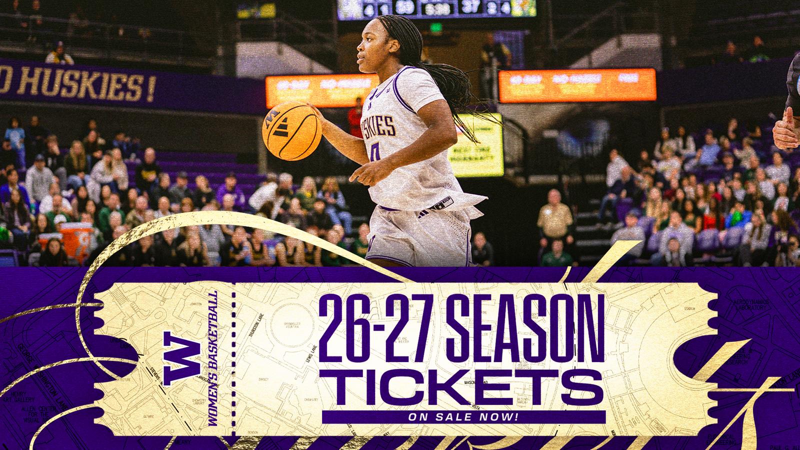 2026-27 UW Women’s Basketball Season Tickets On Sale