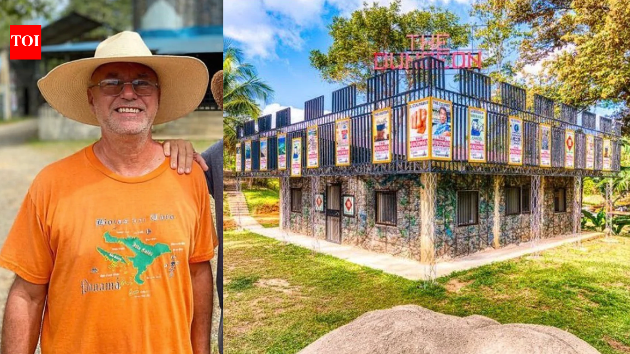 In 2012, a man in Panama began collecting plastic discarded along streets and beaches: Years later, those bottles had become a village