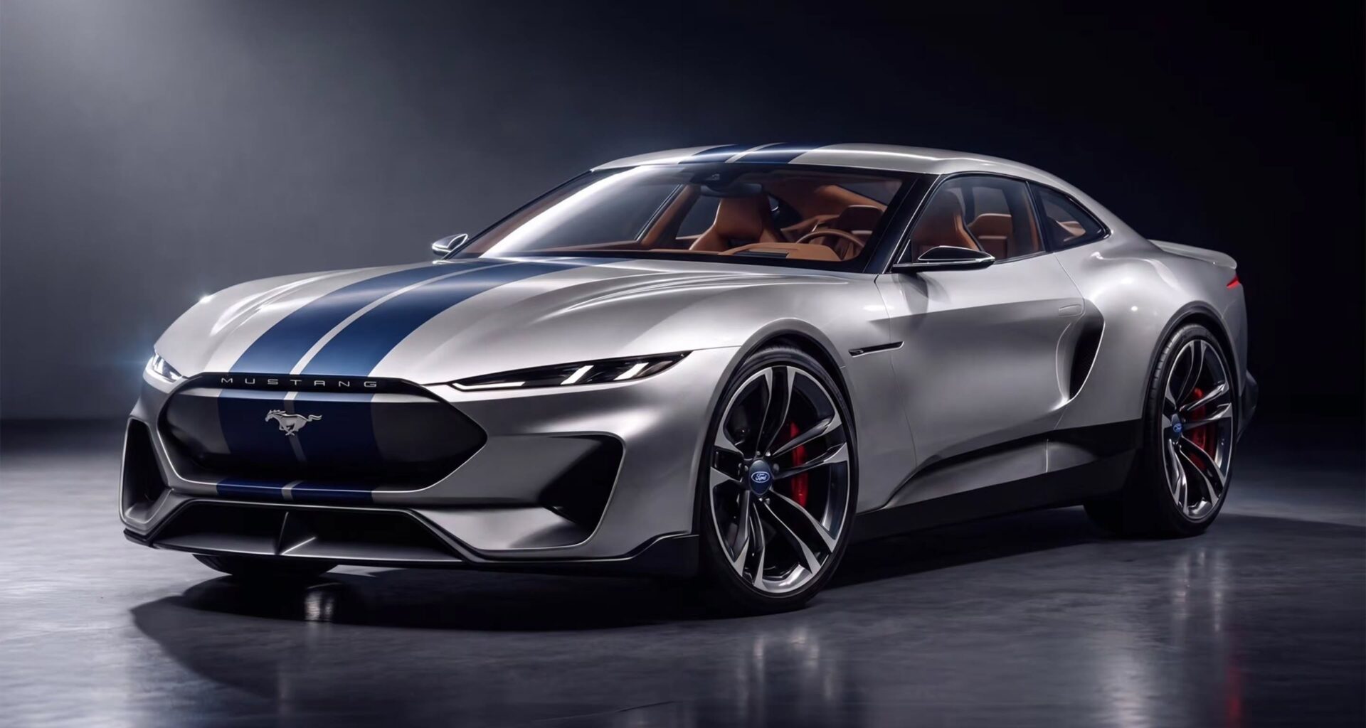 Ford Mustang Shelby GT500 rendering by lsdesignsrl