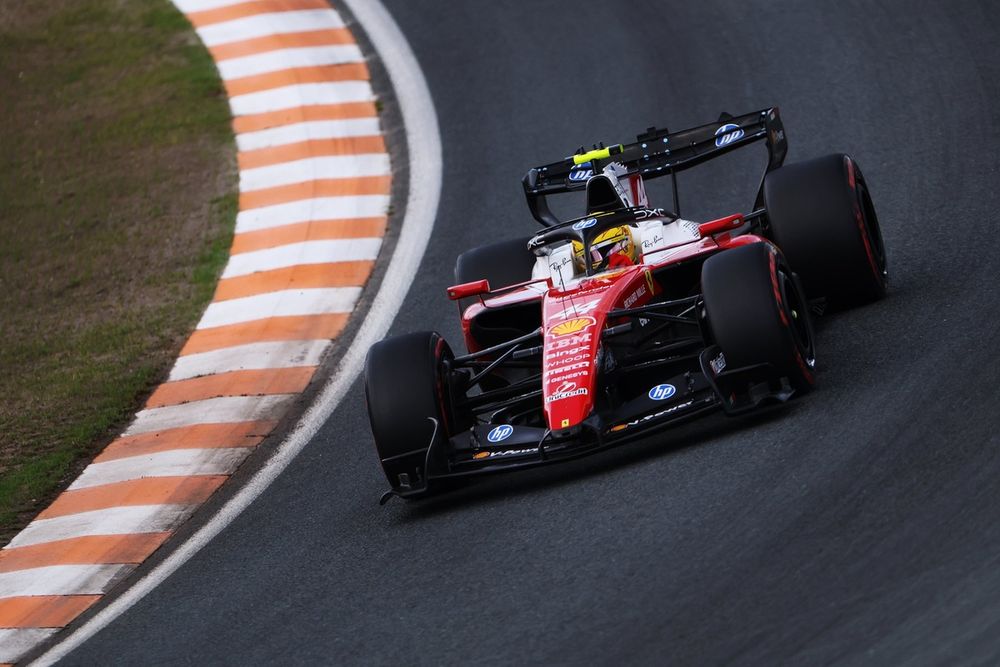 Lewis Hamilton opted for a prep lap