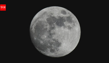 Apollo 15 astronauts collected tiny green glass beads from the Moon in 1971; more than 35 years later scientists found evidence of water inside, changing what we knew about the lunar interior