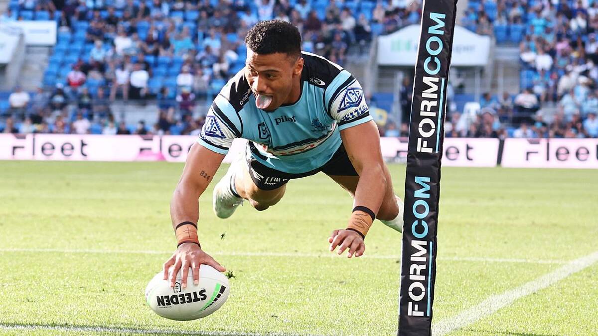 Ronaldo Mulitalo bagged a brace to take his season tally to 12 tries in 13 games. (AAP PHOTOS)
