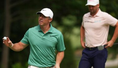 Rory McIlroy took the challenge right up to Wyndham Clark