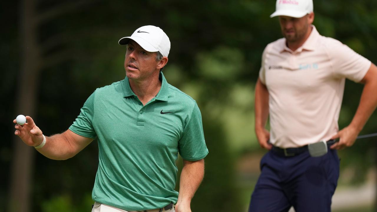 Rory McIlroy took the challenge right up to Wyndham Clark