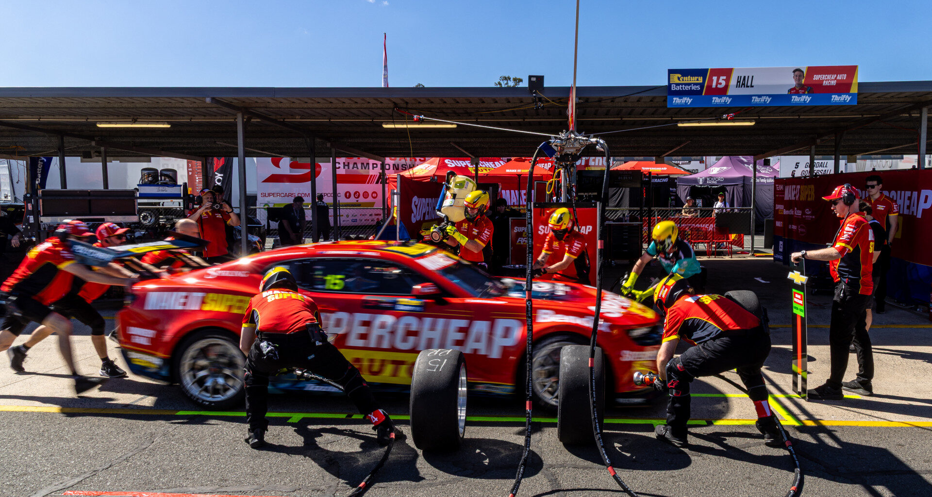 How to follow Ipswich Supercars Enduro Cup test day