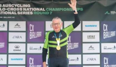 Shepparton Cycling Club’s Myles Higgins a cyclo-cross champion