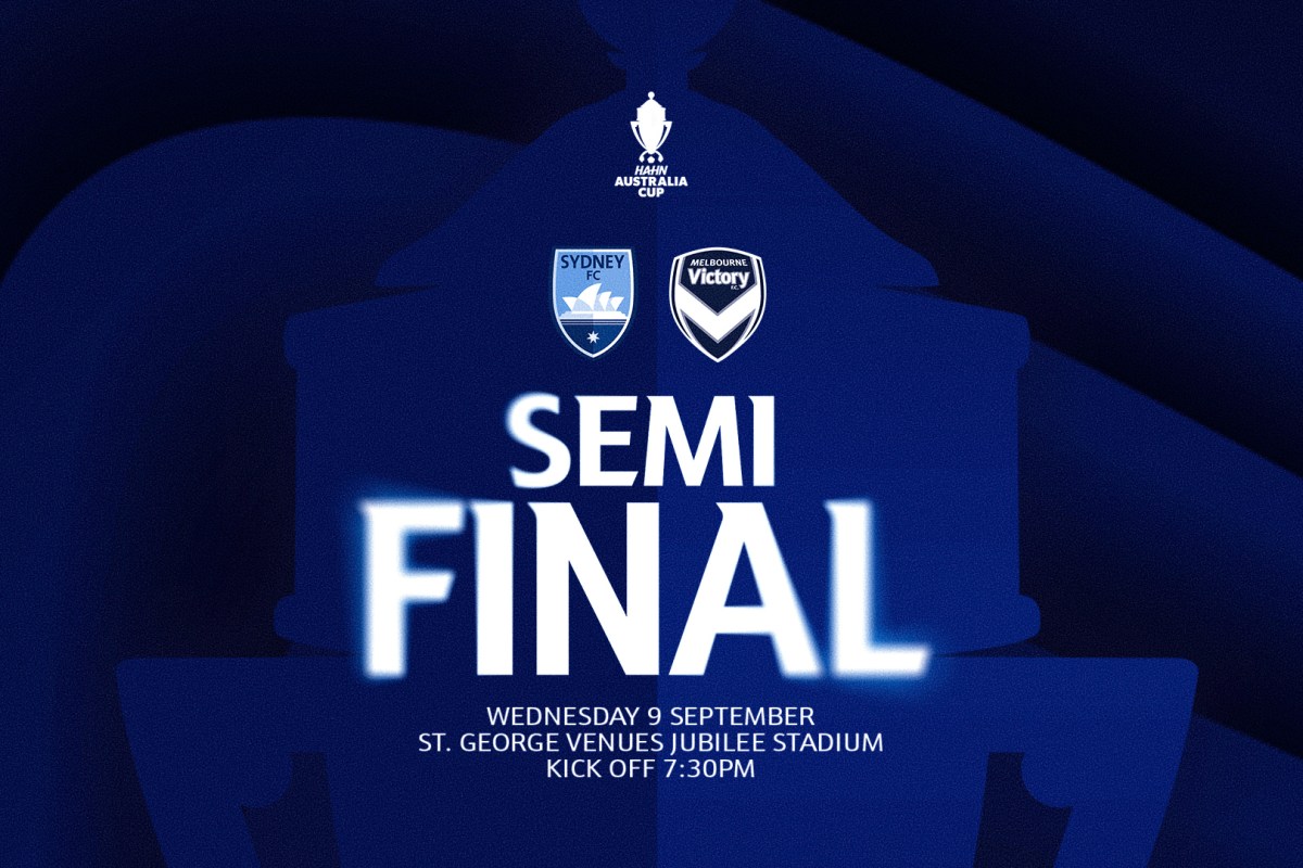 Match Details Confirmed for Hahn Australia Cup Semi Final
