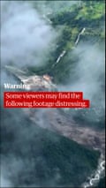 Deadly flash flood shown sweeping through valley toward village in Nepal – video
