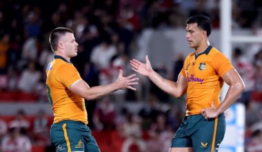 Wallabies vs Argentina: Joseph-Aukuso Suaalii named on the bench, Allan Alaalatoa to captain with Harry Wilson rested