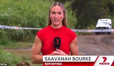 Channel Seven News reporter Saavannah Bourke has gone viral for her incredibly toned biceps