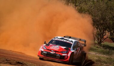 WRC Paraguay: Sami Pajari leads after tyre failures reshape order
