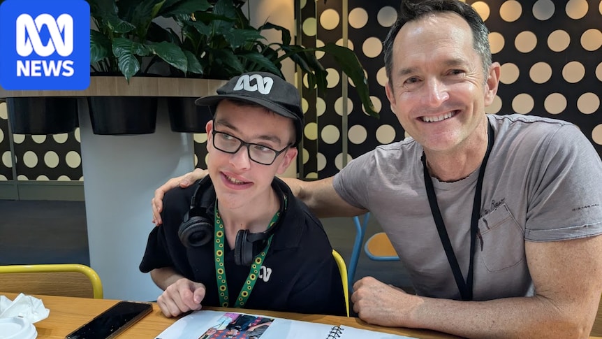 Hayden Eastbury spreads awareness of fragile X syndrome across ABC's newsrooms