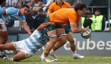 Wallabies vs Argentina: Australia secures third straight win under Les Kiss with gritty 27-21 victory