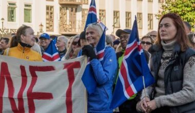 Icelanders have voted 'no" in a referendum on whether to start talks to join the European Union. Photo: AP PHOTO