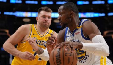 Golden State Warriors v Los Angeles Lakers