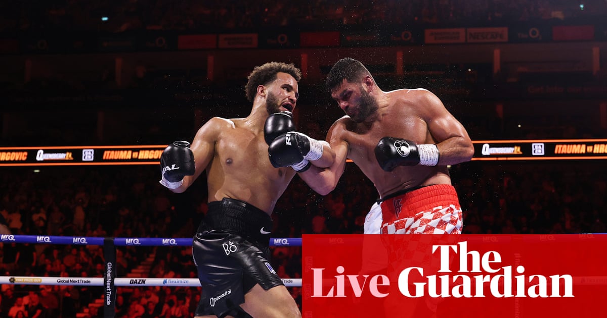 Filip Hrgović completes astonishing comeback to stun Moses Itauma and win IBF title – as it happened | Boxing