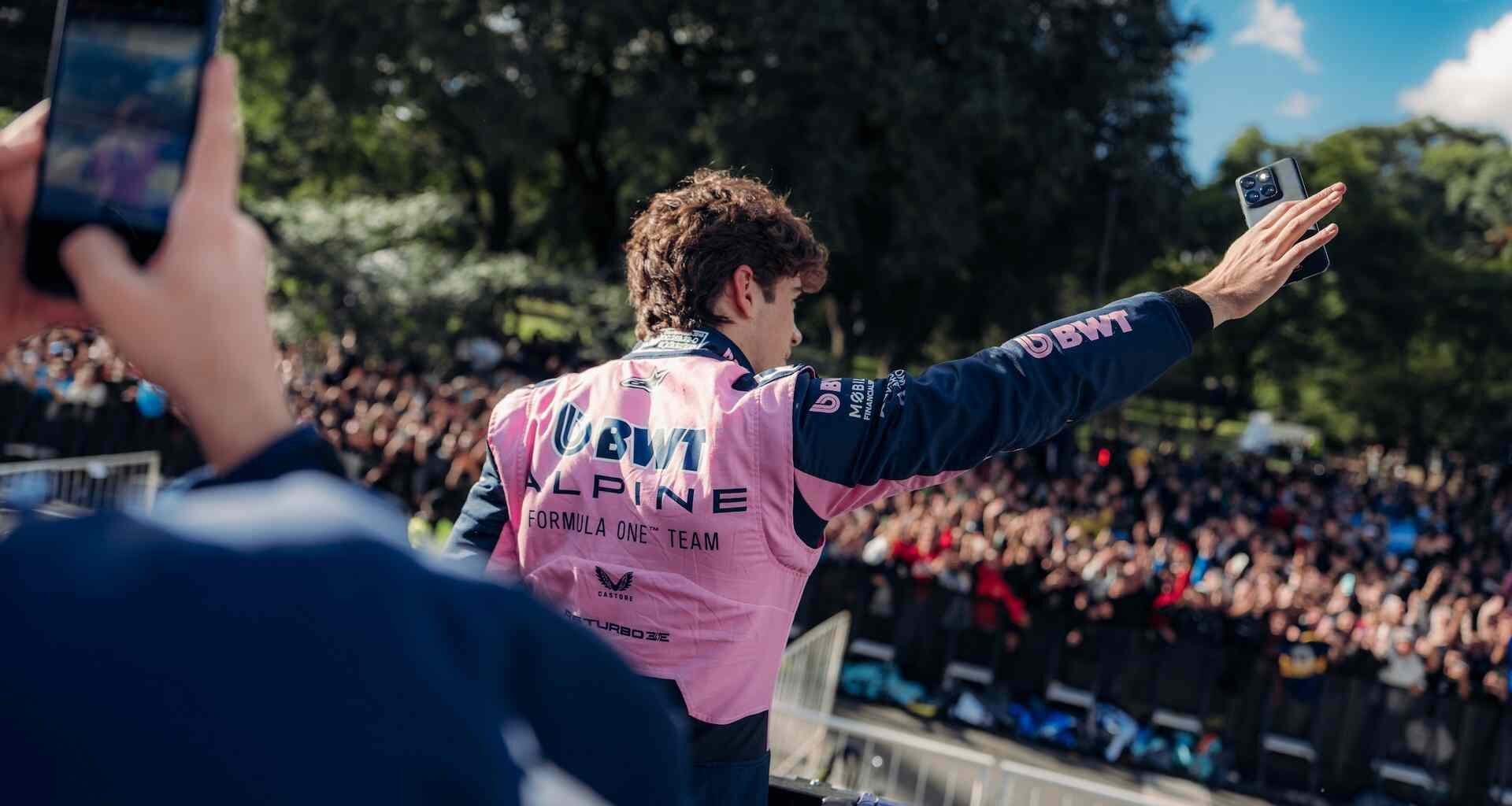 Franco Colapinto, Alpine, Buenos Aires, 2026