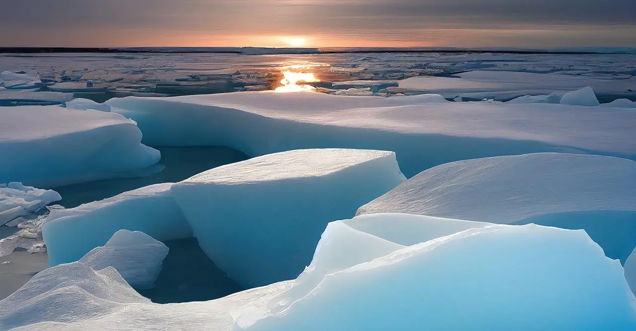 In early 2025, the extent of global sea ice reached its lowest level on record.