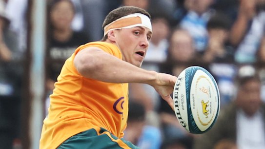 Josh Canham was one of the Wallabies’ best.