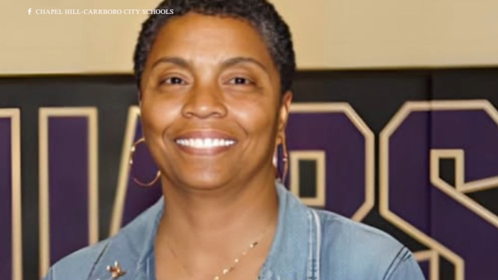Sheremy Dillard is seen during her time as girls basketball coach at Carrboro High School.