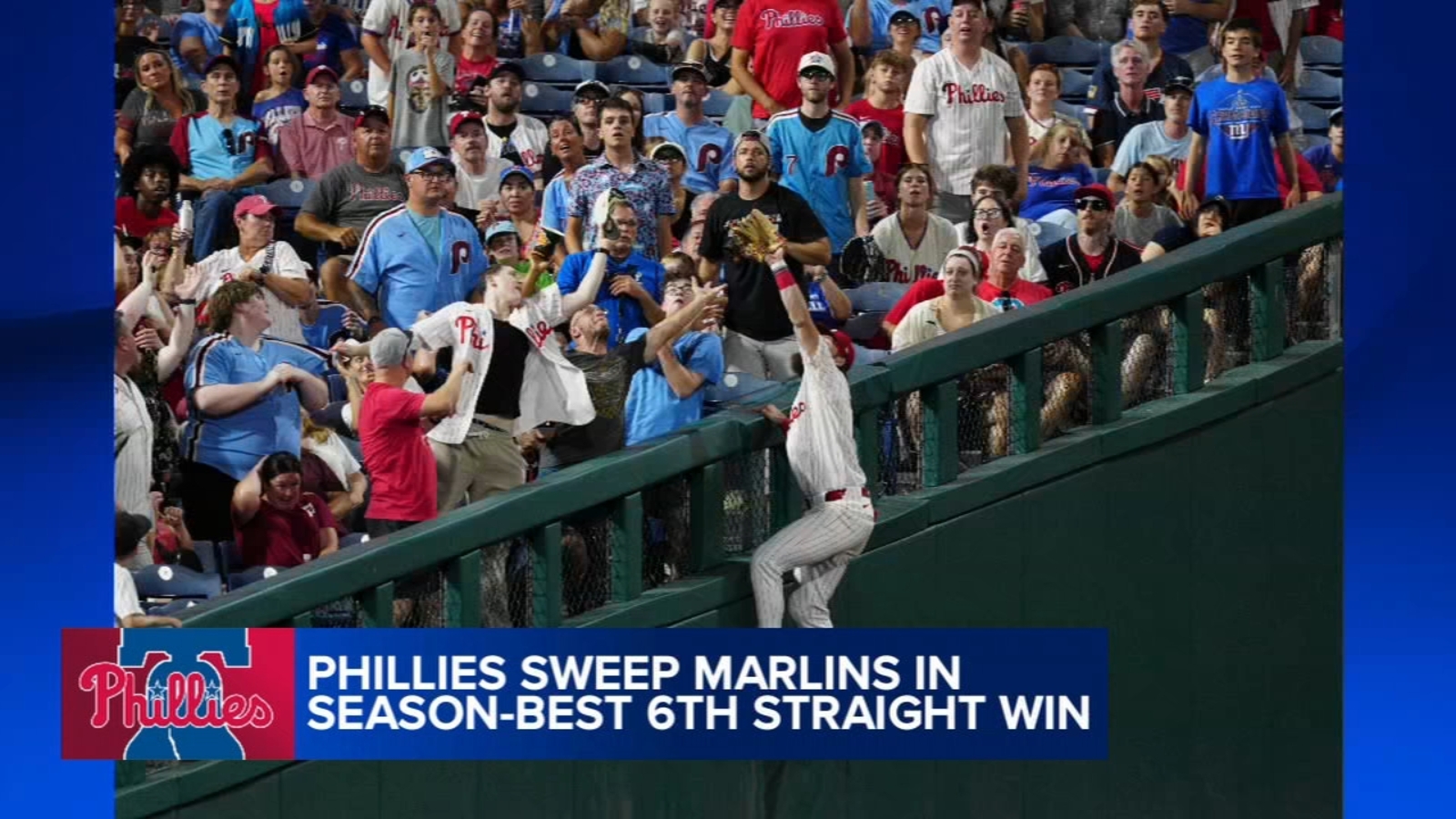 Philadelphia Phillies extend longest win streak of the season ahead of tough final stretch