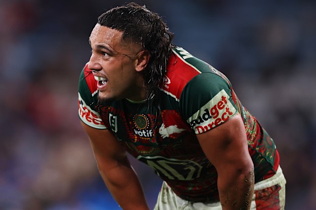  Keaon Koloamatangi of the Rabbitohs