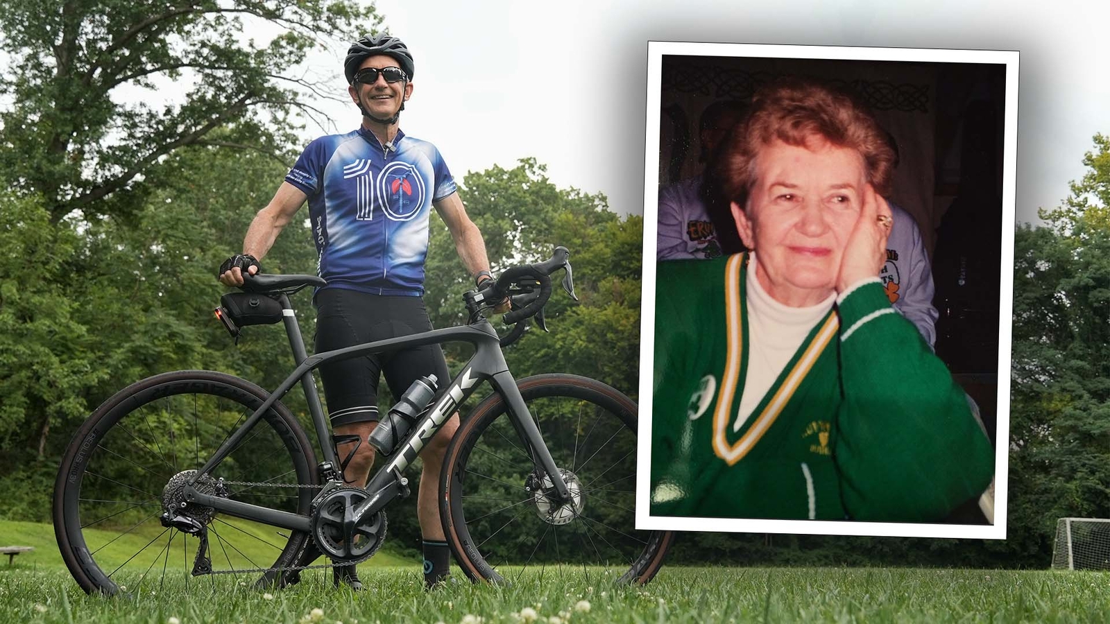 Pa. cyclist completes 10th cross-state ride in memory of mother