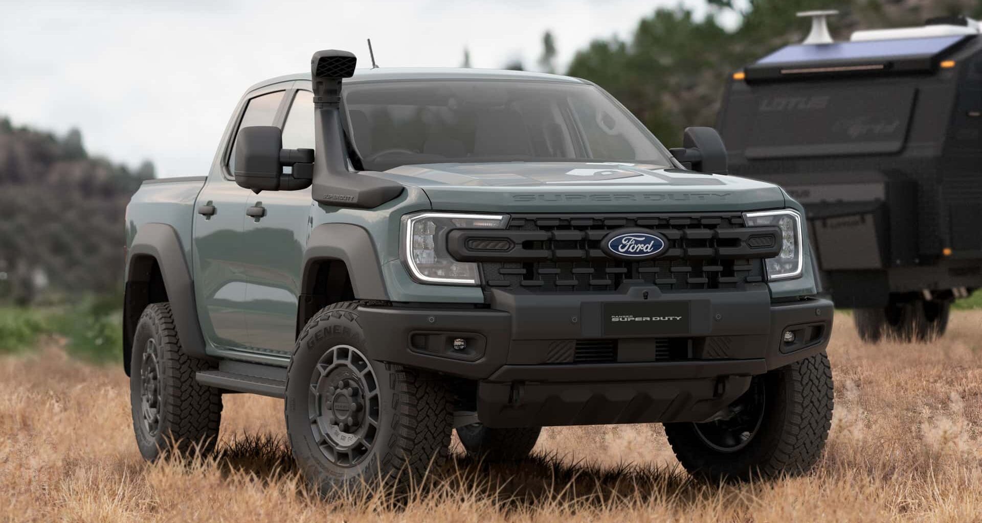 The Ford Ranger Super Duty Is Already A Huge Hit In Australia, Potentially Outselling The Land Cruiser 70 Series