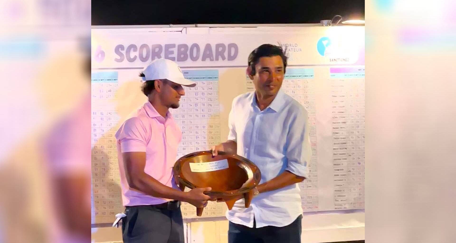 Auckland-based Fijian Rajat Rai claims Fiji Golf classic crown