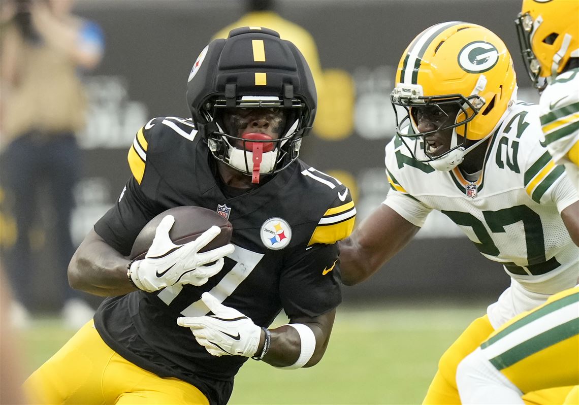Steelers rookie receiver Germie Bernard 'doesn't blink' in his NFL debut