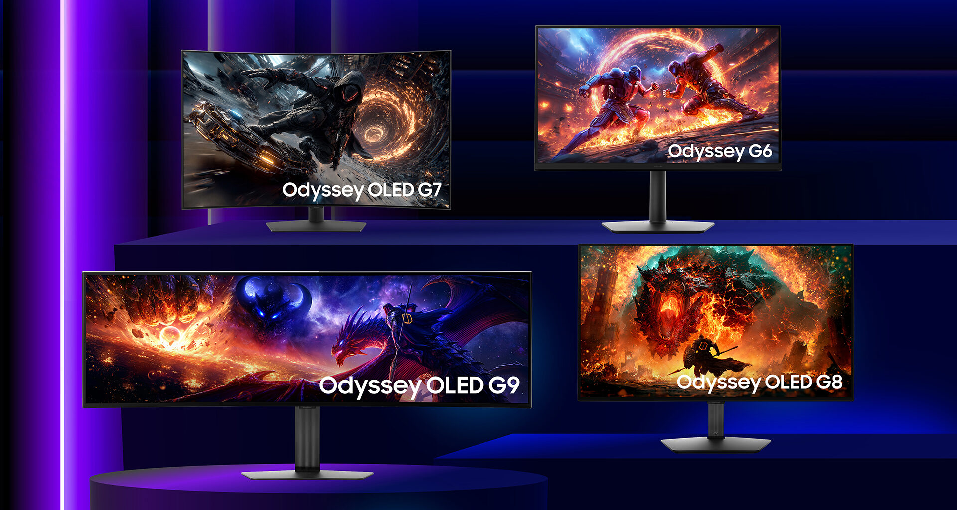 Samsung Unveils New Odyssey Gaming Monitor Lineup at Gamescom