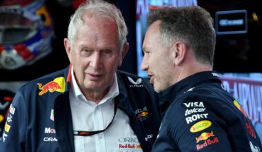 Dr. Helmut Marko and Christian Horner