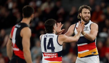 Adelaide Crows cruise past Essendon Bombers to soar into top four
