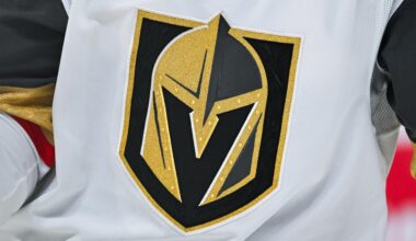 Golden Knights Unveil Roulette Wheel Center Ice Logo in New Photo Celebrating 10th NHL Season
