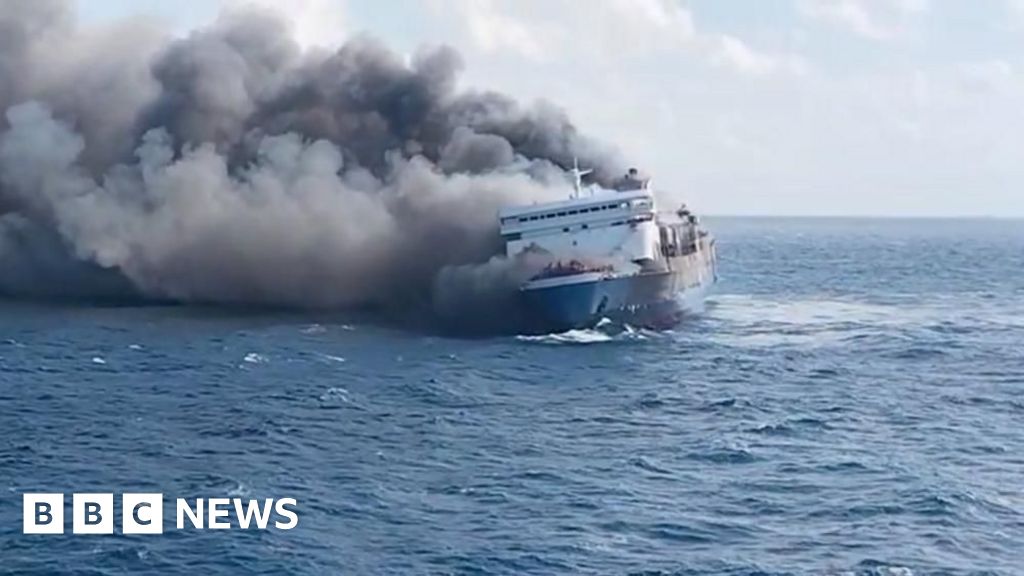Five dead, 41 missing, after Indonesia ferry catches fire - BBC