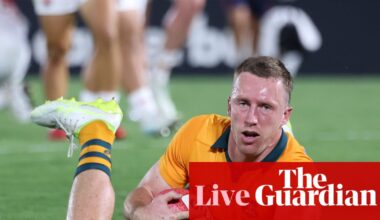 Japan 32-35 Australia: rugby union international – live | Rugby union