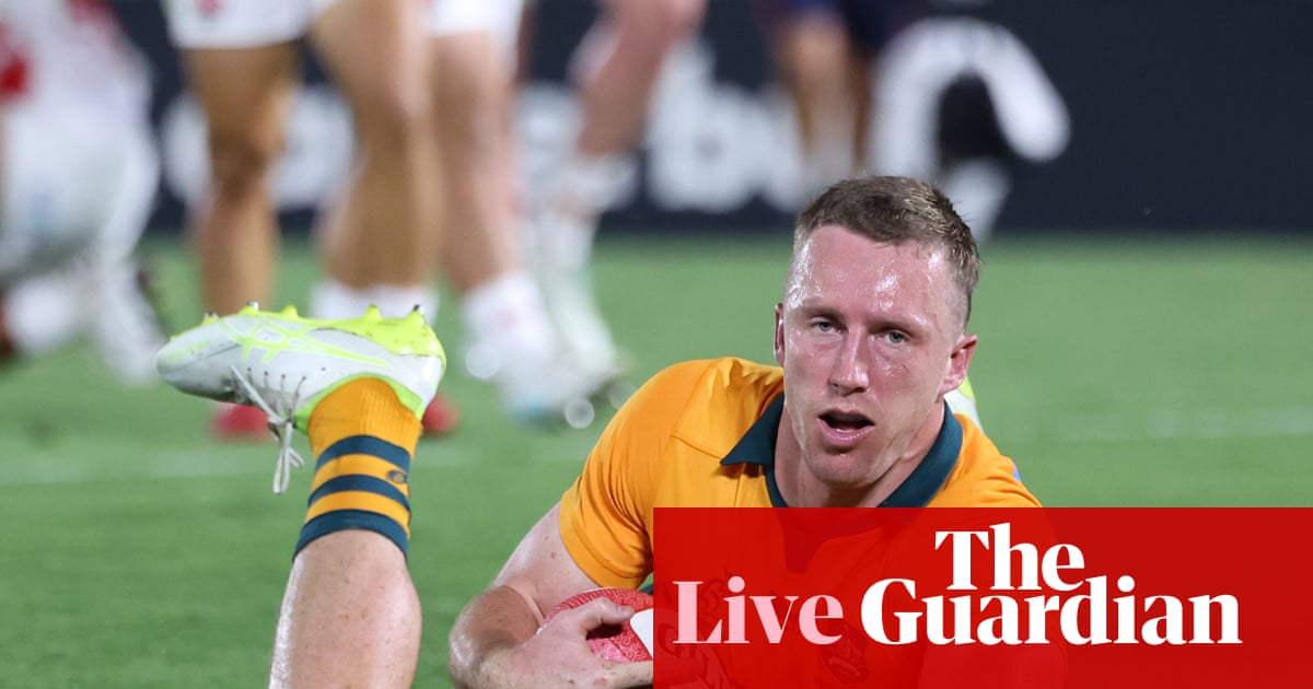 Japan 32-35 Australia: rugby union international – live | Rugby union
