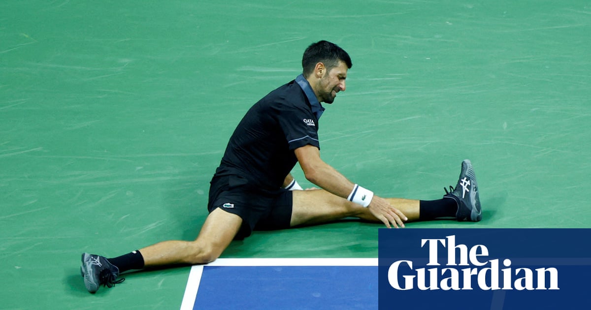 Ailing Novak Djokovic falls in US Open first round for earliest grand slam exit in 20 years | Novak Djokovic