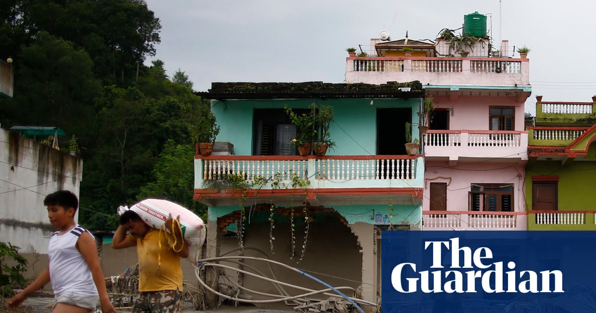 ‘The house got carried 100 metres away’: some Nepal flood victims had minutes of notice. Others had seconds | Nepal-Tibet flood disaster